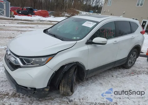 2019 Honda Cr-V Ex-L z USA, uszkodzony, nr VIN 2HKRW2H87KH671246